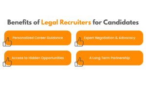benefits of a legal recruiter for candidates