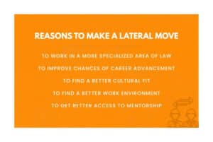 Reasons to make a lateral move